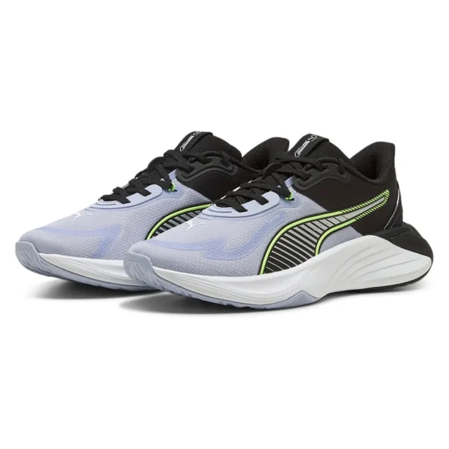 PUMA Women's PWR Hybrid Training Shoes - Cool Weather/White/Green Glare - UK 7.5 - Blue