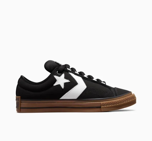 Converse Star Player 76 Puff - Black, White