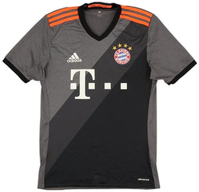 adidas 2016-17 Bayern Munich Away Shirt - 8/10 - (XS)