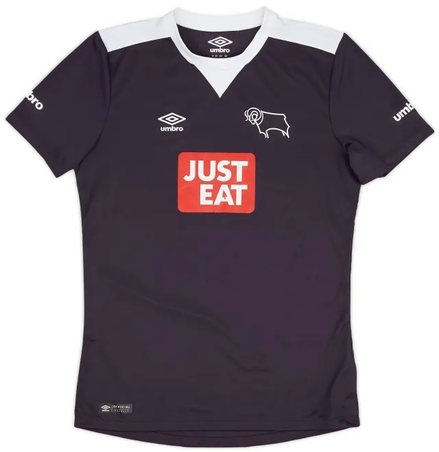 Umbro 2015-16 Derby County Away Shirt - 9/10 - (XL.Boys)