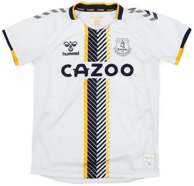 Hummel 2021-22 Everton Third Shirt - 5/10 - (S.Boys)