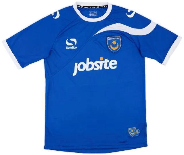 2013-14 Portsmouth Home Shirt - 9/10 - (M)