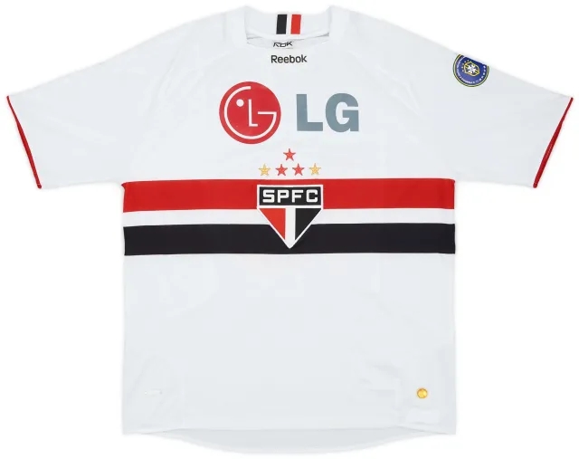 Reebok 2009 Sao Paulo Home Shirt #10 (Hernanes) - 8/10 - (M)