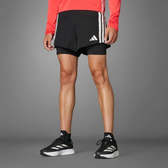adidas Adizero Running 2-in-1 Gel Pocket Shorts