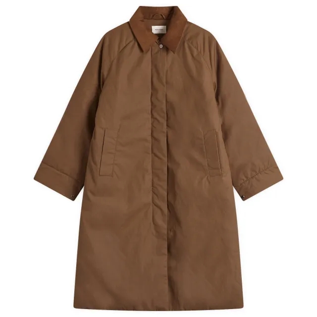 Holzweiler Women's Debbie Oiled Jacket Dark Brown