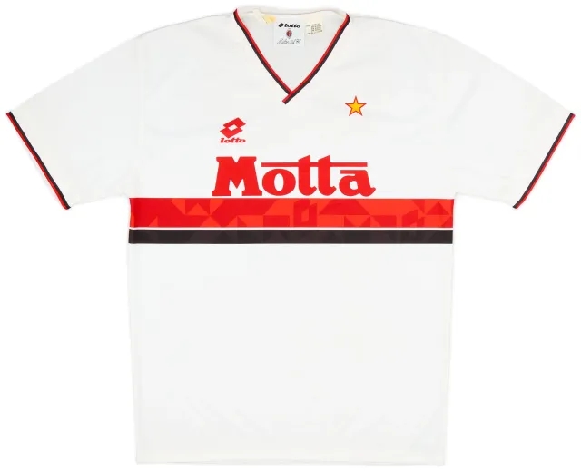 Lotto 1993-94 AC Milan Away Shirt - 5/10 - (XL)