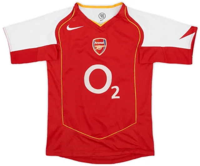 Nike 2004-05 Arsenal Home Shirt - 8/10 - (M.Boys)