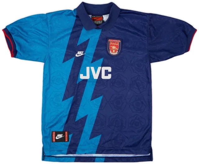 Nike 1995-96 Arsenal Away Shirt - 8/10 - (L.Boys)