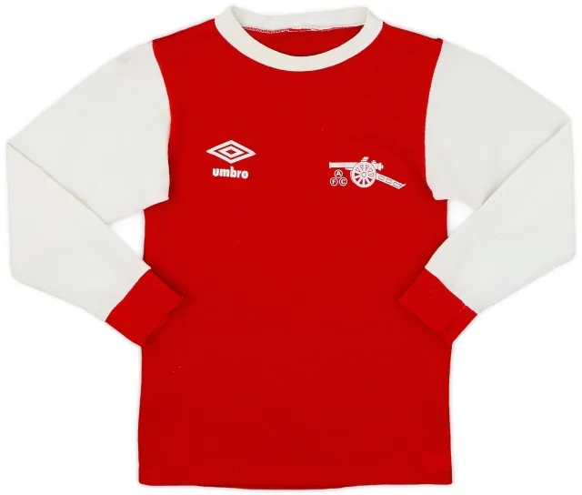 Umbro 1978-81 Arsenal Home L/S Shirt - 6/10 - (S.Boys)