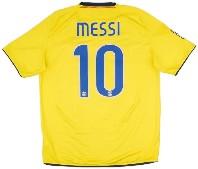 Nike 2008-10 Barcelona Away Shirt Messi #10 - 7/10 - (L)