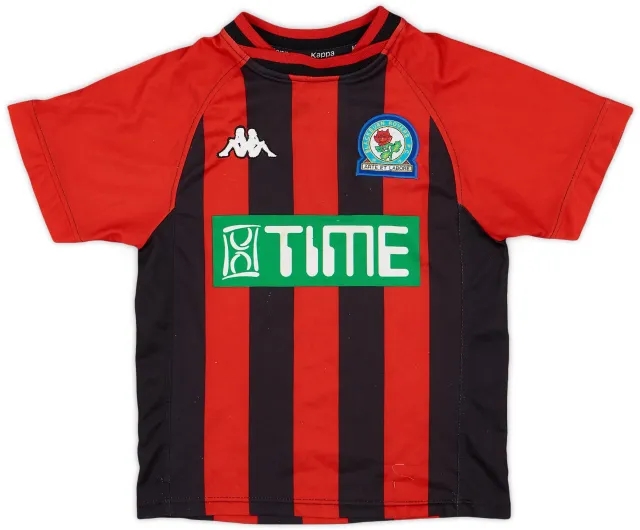 Kappa 2001-02 Blackburn Away Shirt - 6/10 - (S.Boys)