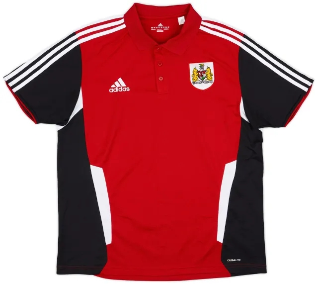2011-12 Bristol City adidas Polo Shirt - 9/10 - (L/XL)