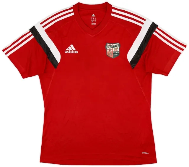 2014-15 Brentford adidas Training Shirt - 9/10 - (M)