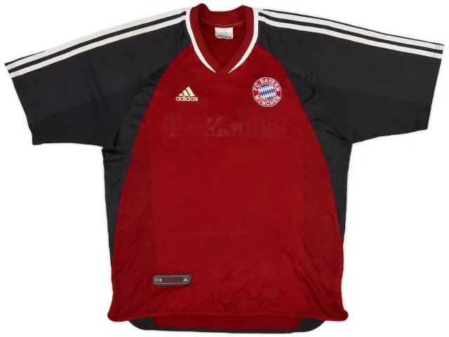 adidas 2001-02 Bayern Munich Home Shirt - 3/10 - (XL)