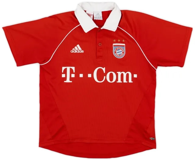adidas 2005-06 Bayern Munich Home Shirt - 7/10 - (L.Boys)