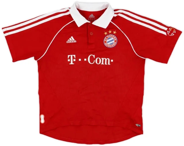 adidas 2006-07 Bayern Munich Home Shirt - 8/10 - (M.Boys)