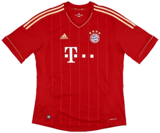 adidas 2011-13 Bayern Munich Home Shirt - 5/10 - (XL)