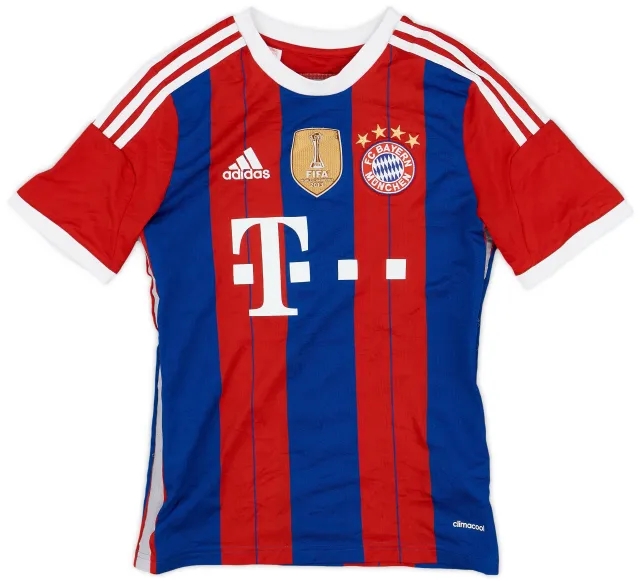 adidas 2014-15 Bayern Munich Home Shirt - 8/10 - (L.Boys)