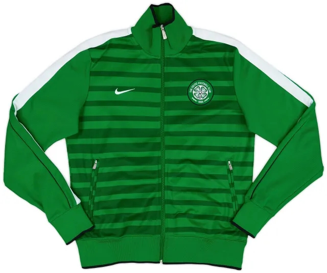 2011-12 Celtic Nike N98 Track Jacket - 8/10 - (M)