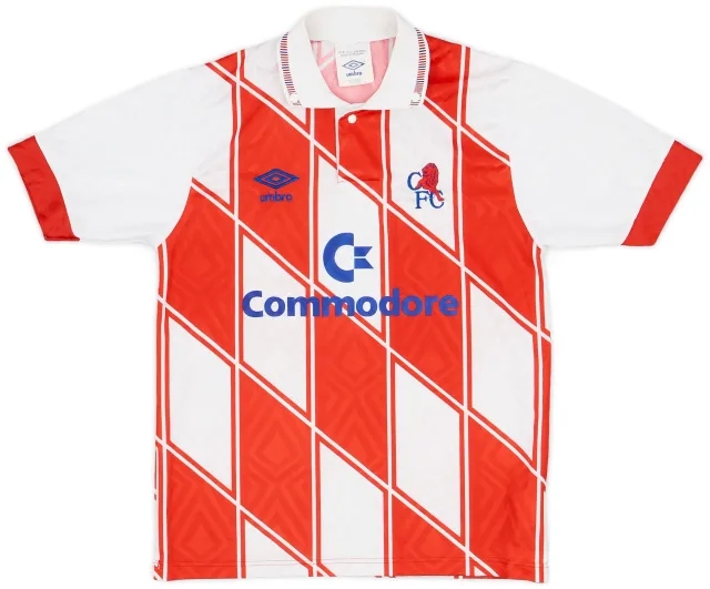 Umbro 1990-92 Chelsea Away Shirt - 8/10 - (L.Boys)
