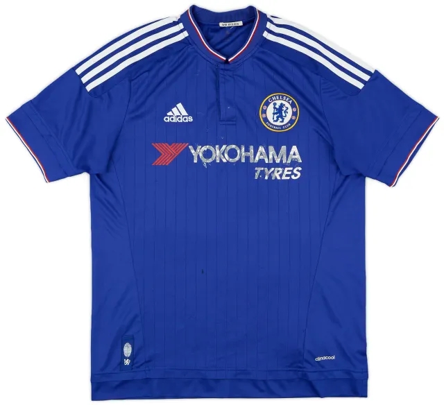 adidas 2015-16 Chelsea Home Shirt - 4/10 - (M)