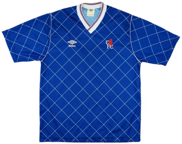 Umbro 1987-89 Chelsea Home Shirt - 8/10 - (M)