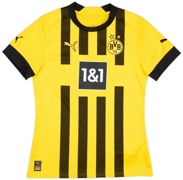 Puma 2022-23 Dortmund Home Shirt - 9/10 - (XS)