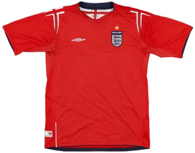 Umbro 2004-06 England Away Shirt - 8/10 - (XL.Boys)