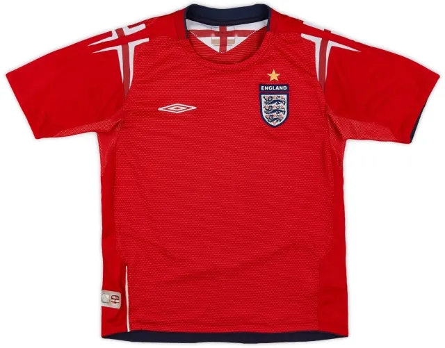 Umbro 2006-08 England Away Shirt - 8/10 - (S.Boys)