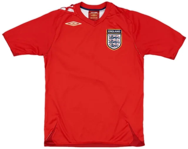 Umbro 2006-08 England Away Shirt - 5/10 - (S)