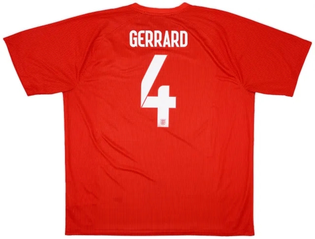 Nike 2014-15 England Away Shirt Gerrard #4 - 9/10 - (XXL)