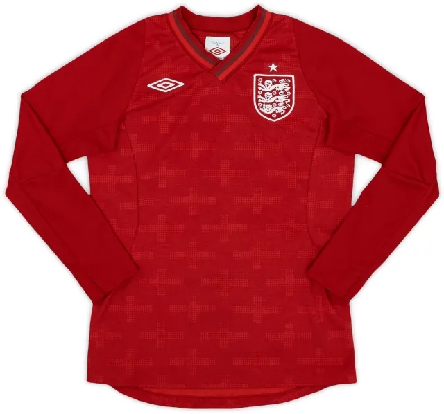 Umbro 2012-13 England GK Shirt - 9/10 - (L.Boys)