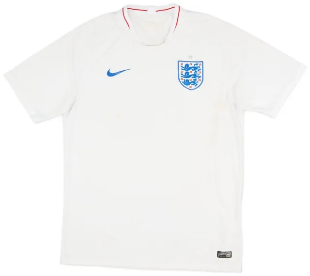 Nike 2018-19 England Home Shirt - 6/10 - (M)