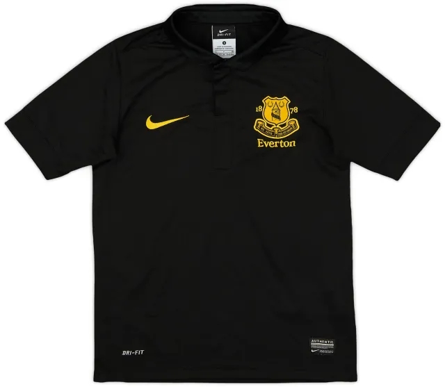 Nike 2012-13 Everton Away Shirt - 9/10 - (S.Boys)