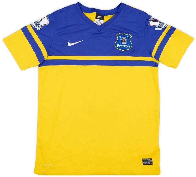 Nike 2013-14 Everton Away Shirt Lukaku #17 - 6/10 - (XL.Boys)
