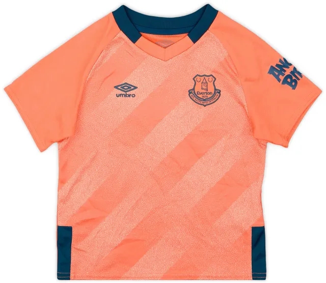 Umbro 2019-20 Everton Away Shirt - 8/10 - (4-5 Years)