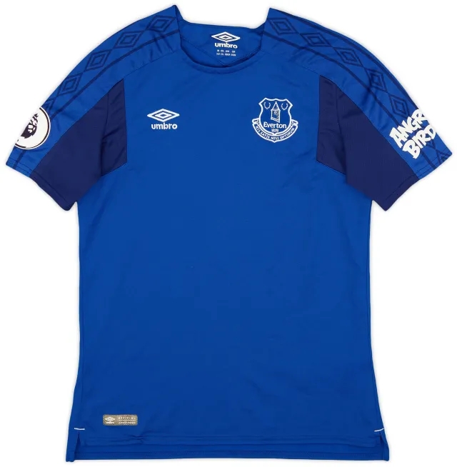 Umbro 2017-18 Everton Home Shirt - 9/10 - (XL.Boys)