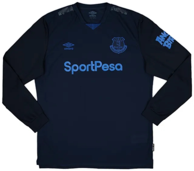 Umbro 2019-20 Everton Third L/S Shirt - 8/10 - (XL)