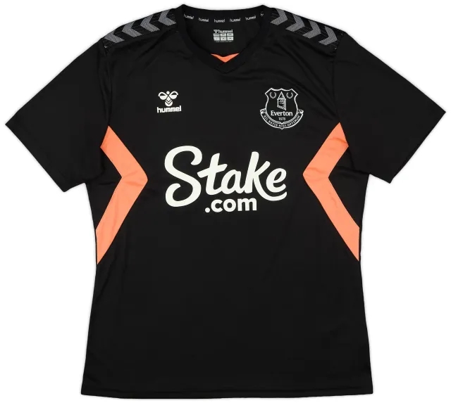 2020-21 Everton Hummel Training Shirt - 9/10 - (L)