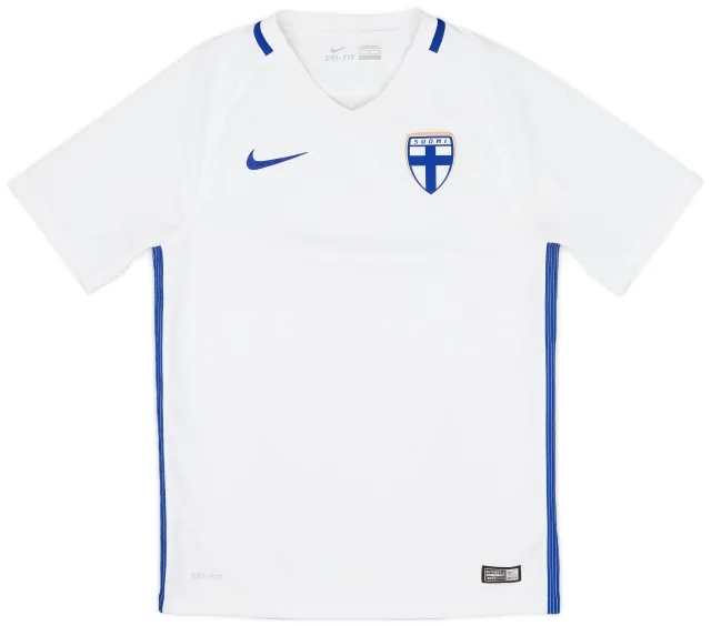 Nike 2016-18 Finland Home Shirt - 6/10 - (S)