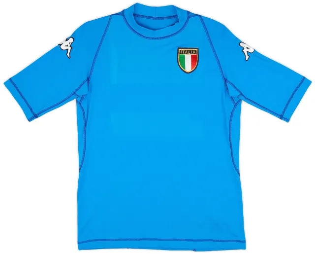 Kappa 2000-01 Italy Home Shirt - 6/10 - (L)