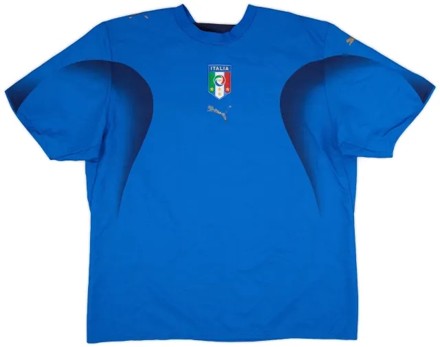 Puma 2006 Italy Home Shirt - 5/10 - (XL)