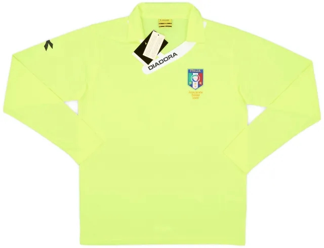 2010-11 Italy Diadora Referee L/S Shirt (S)
