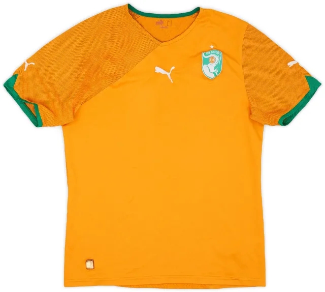 Puma 2010-11 Ivory Coast Home Shirt - 5/10 - (M)