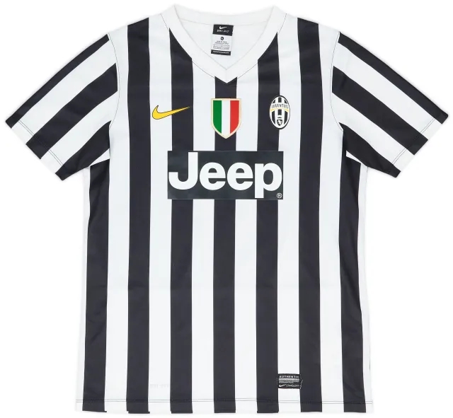 Nike 2013-14 Juventus Basic Home Shirt - 6/10 - (XL.Boys)