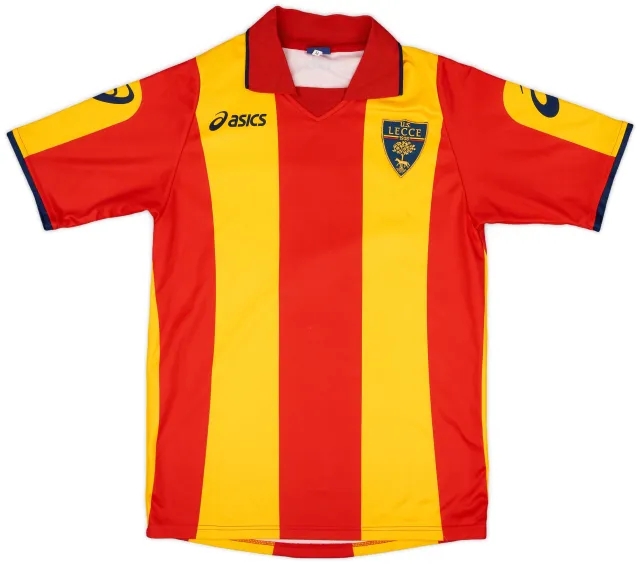 Asics 2009-10 Lecce Home Shirt - 7/10 - (M)
