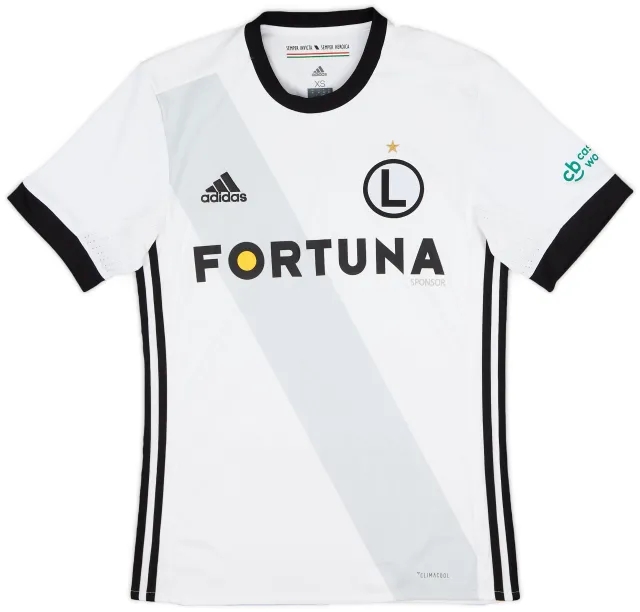 adidas 2017-18 Legia Warsaw Home Shirt - 8/10 - (XS)