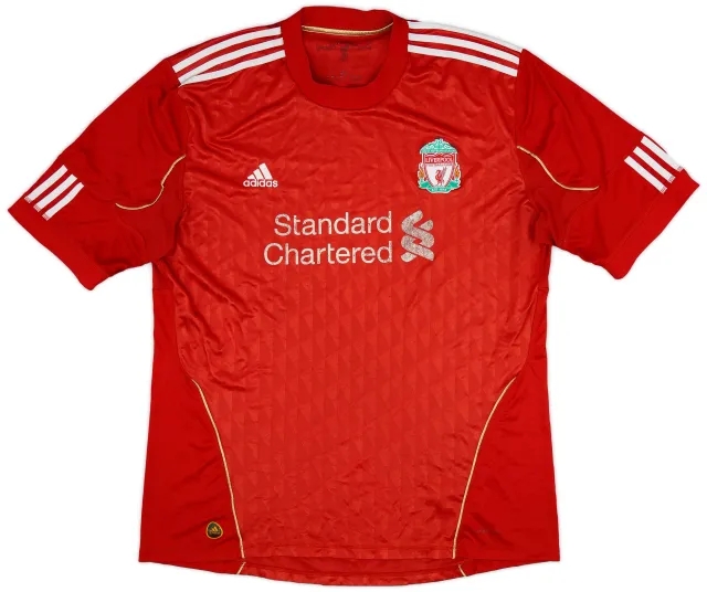 adidas 2010-12 Liverpool Home Shirt - 5/10 - (XXL)