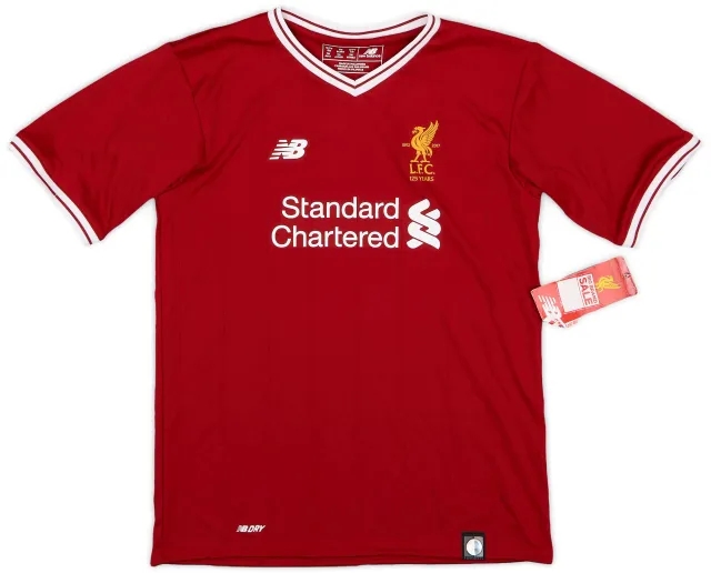 NewBalance 2017-18 Liverpool 125 Years Home Shirt (XS.Boys)