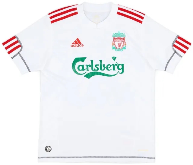 adidas 2009-10 Liverpool Third Shirt - 8/10 - (L.Boys)